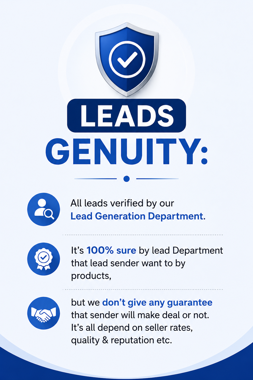 Lead Generation Department